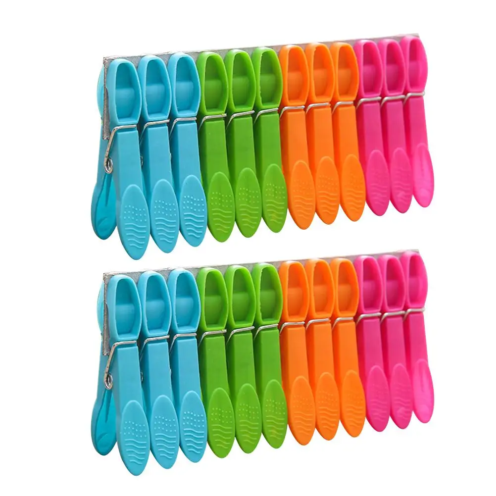 

96 Pcs Picture Hanging Kit Towel Clips Pegs for Sun Lounger Colored Clothespins Quilt Large Drying
