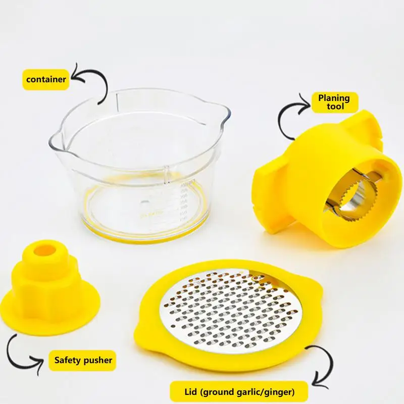 Fast Corn Separator 2-in-1 Functionality Metal Corn Separator Multi-Function Garlic Mincer Ginger Grater Tool Precision Peeling