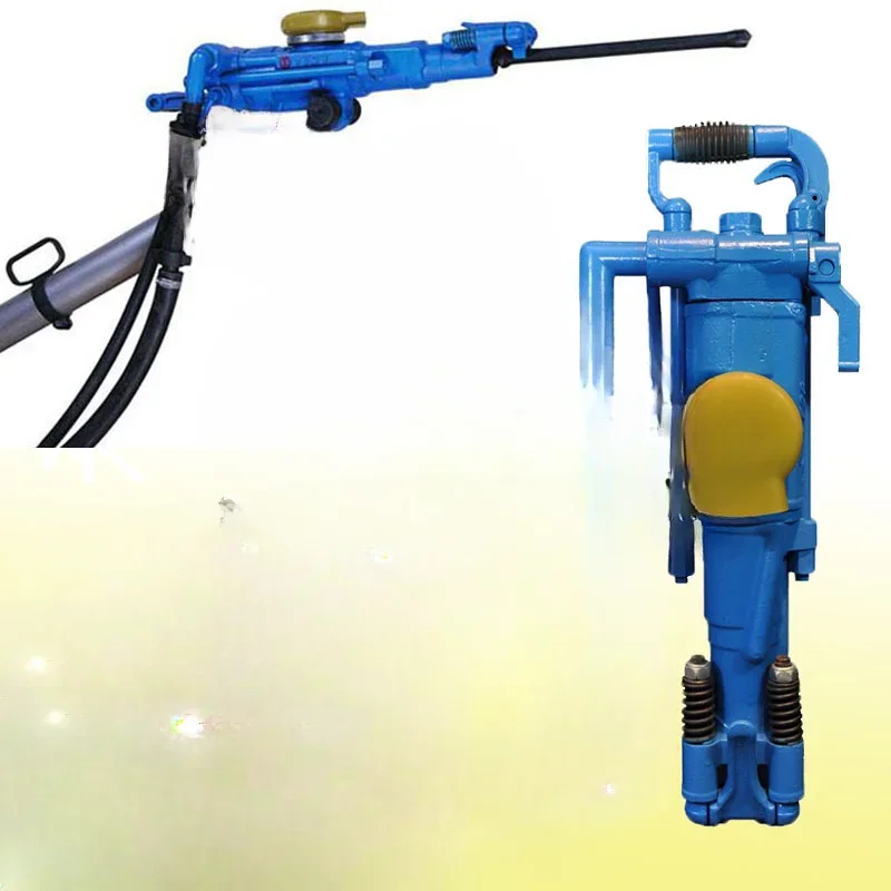 YT29A  Leg Rock Drill  Gun Wind Hammer Handheld Pneumatic Mine  Drill Air   Compressor