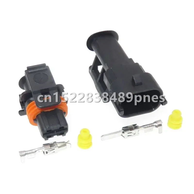 2 Pole Common Rail Diesel Injector Connector Auto Wiring Harness Plug 1928404072 1928403137 For Bosch