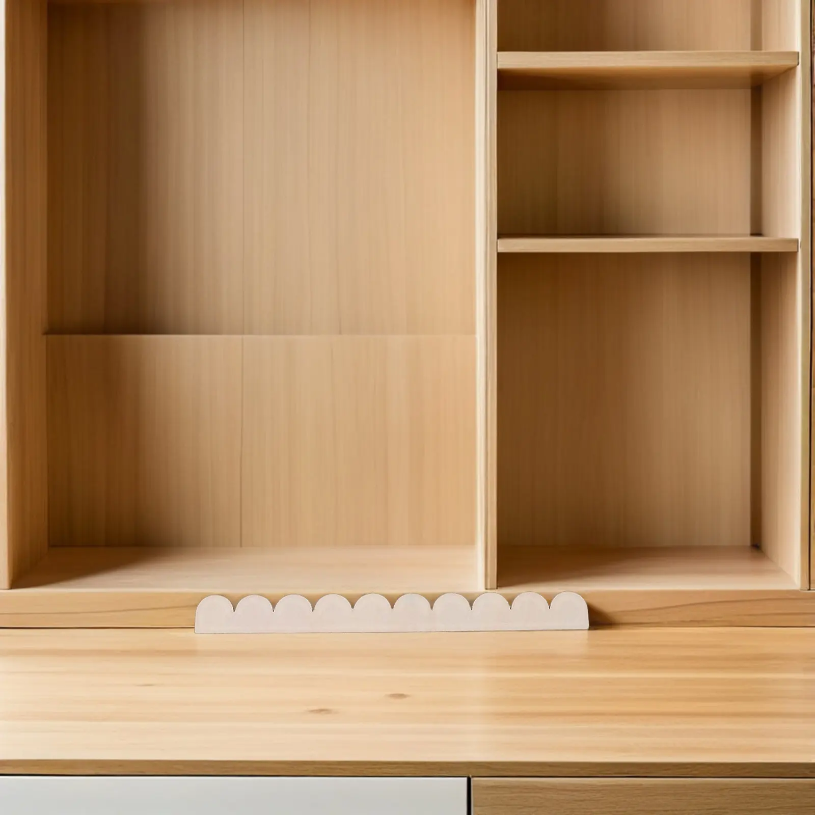 

20 шт. необработанных фигурных деревянных планок для декора: бордюр для полок, кромка для шкафов, декоративная полоса для спальни, гостиной, дверей и стен