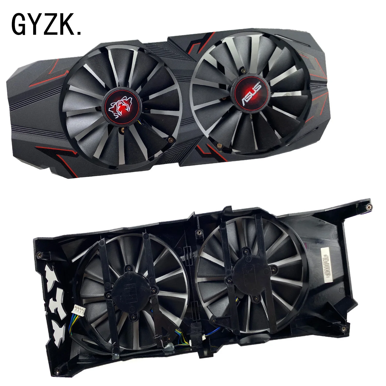 New For ASUS GeForce GTX1070ti CERBERUS ADVANCED Graphics Card Replacement Fan panel with fan