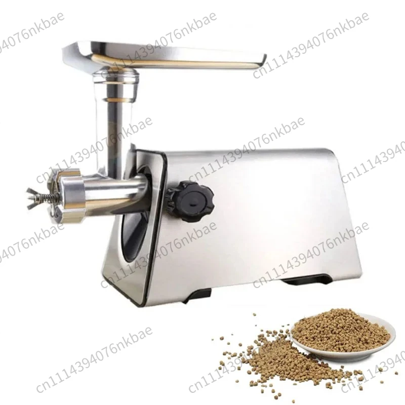 Electric Pet Feed Pellet Making Machine Small Animal Dog Fish Bird Parrot Food Granulator