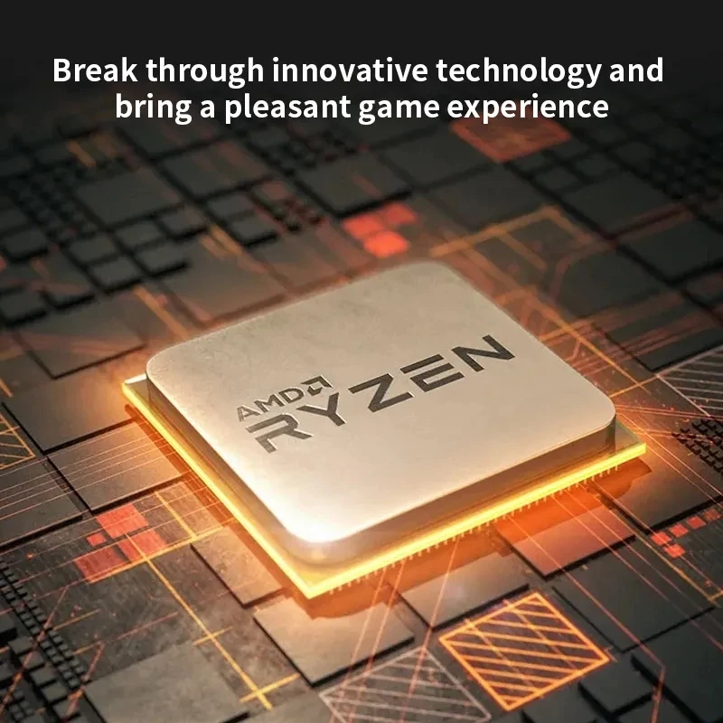 nouveau AMD RYZEN ™   7 5700X3D 100% tout nouveau processeur de jeu CPU 8 cœurs 16 threads 4.1GHz 7NM 100 mo prise de Cache de jeu AM4 sans ventilateur