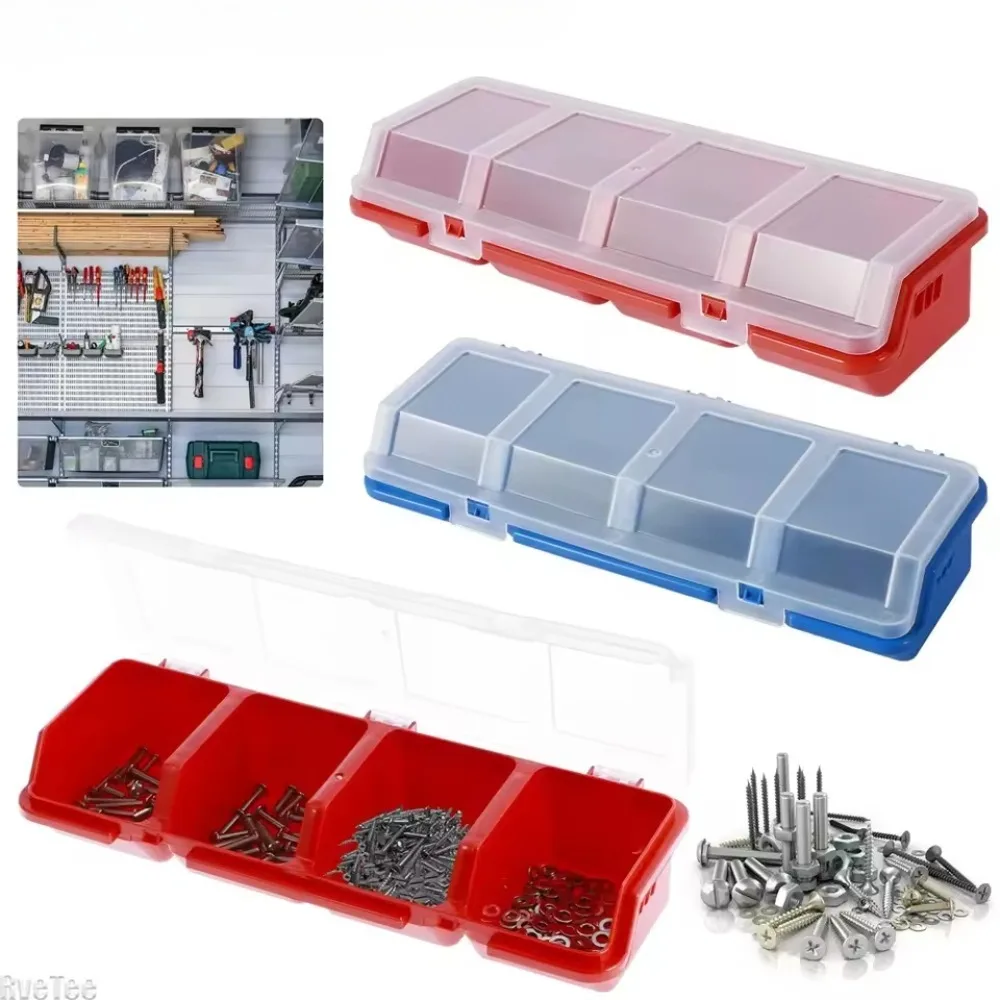 Parts Storage Box Classification Screw Organizer Box Electronic Components Storage Case Hardware Part Plastic Compartment Boxes