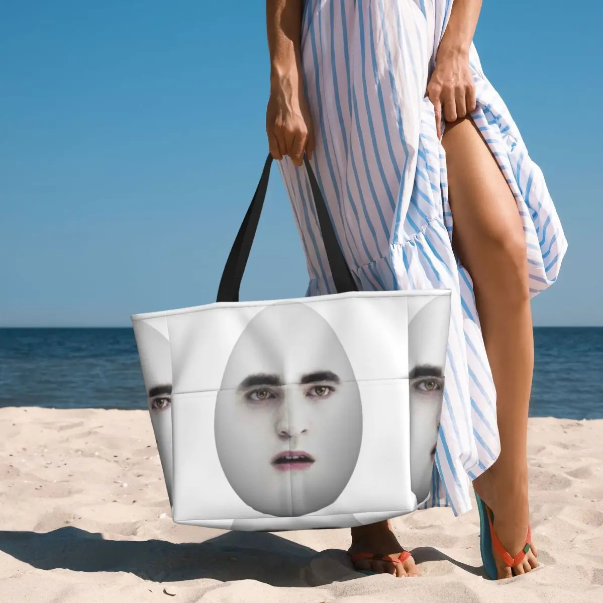 

Eggward Забавная пляжная сумка Эдвард Каллен Спортивная сумка для занятий йогой в тренажерном зале Большая большая сумка Женская дорожная сумка Сумка для фитнеса