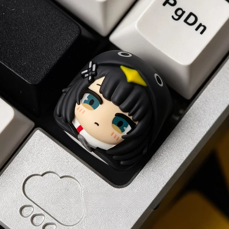 Arknights:Endfield Series Keycaps Resin Game Peripheral Laevatain/Endmin Game Characters Custom Mechanical Keyboard Esc KeyCap