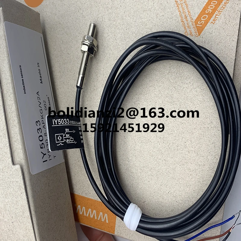 Brand new off the shelf   IY5033 IYB30,8-APKG/V2A   New proximity switch sensor