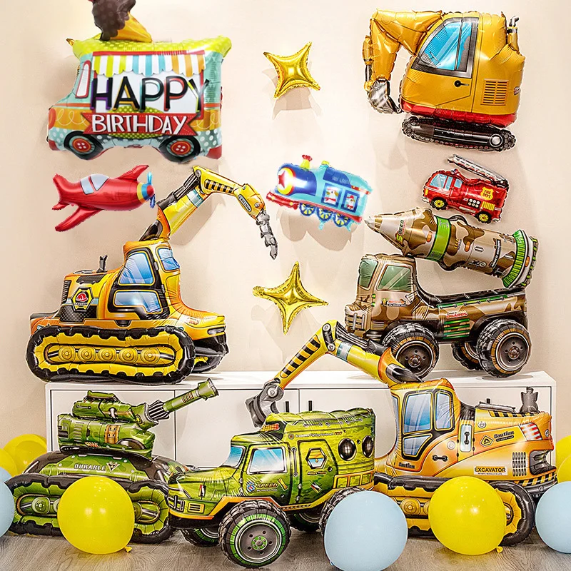 Airplane Car Foil Helium Ballo - Party Games Bus ulasan dan harga