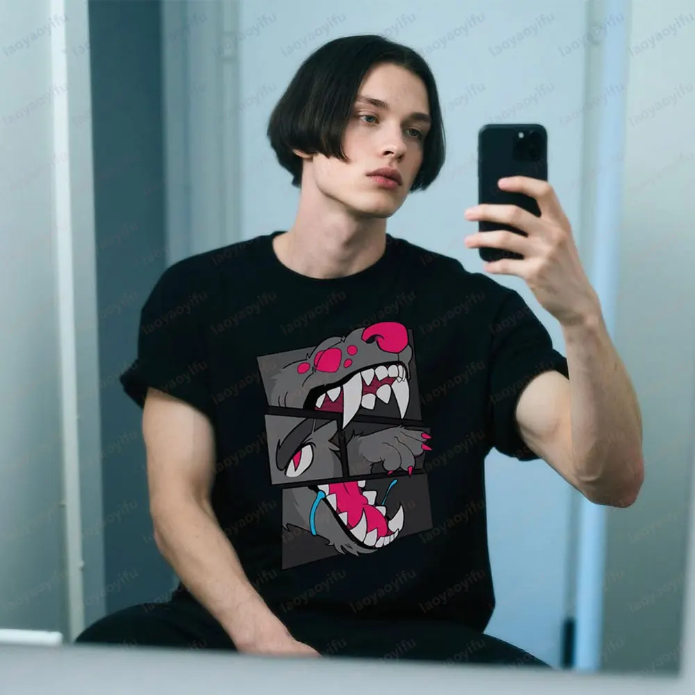 

Место и лапа, пушистая футболка, аниме-любитель, рубашка унисекс в стиле Харадзюку, меховой костюм, футболка Fursona, мужские летние повседневные топы, женская уличная одежда