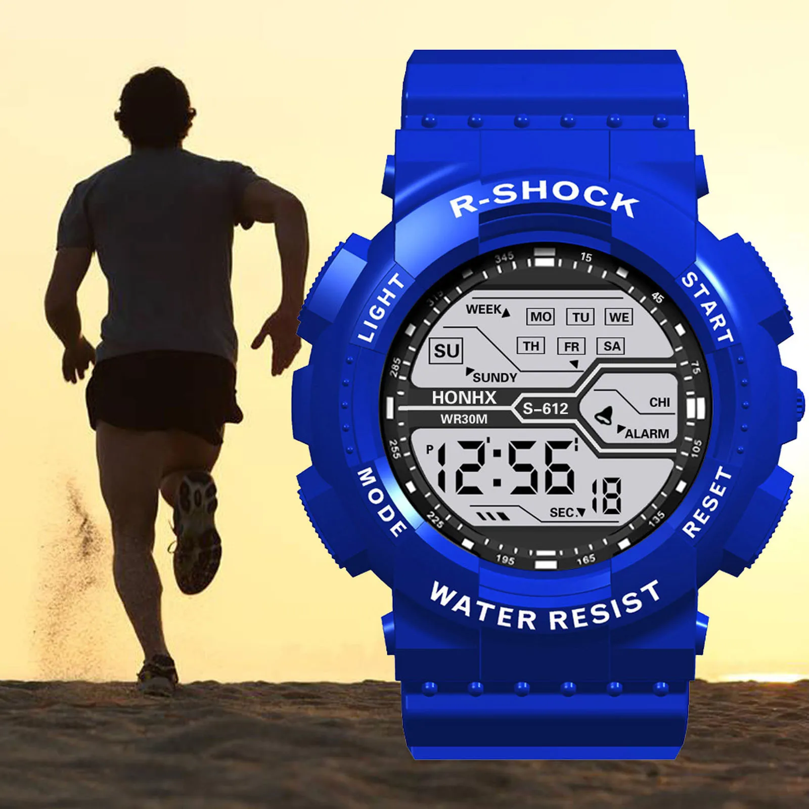 

Luxury Men Digital Led Watch Sport Men Outdoor Date Electronic Watches Waterproof Wrist Watch Clock Male Relogio Masculino