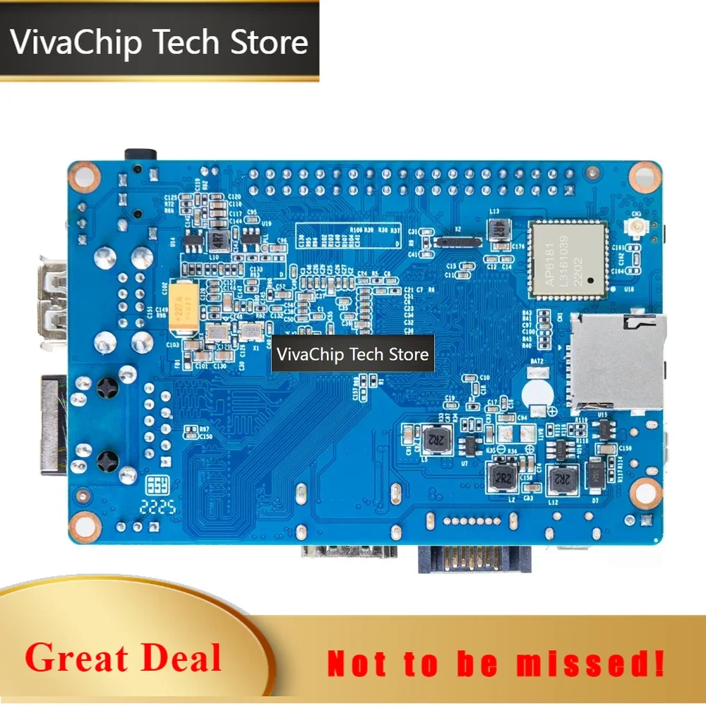 VivaChip TechBanana Pi BPI-M1+ Allwinner A20 Dual-core Single Board Computer Open Source Hardware