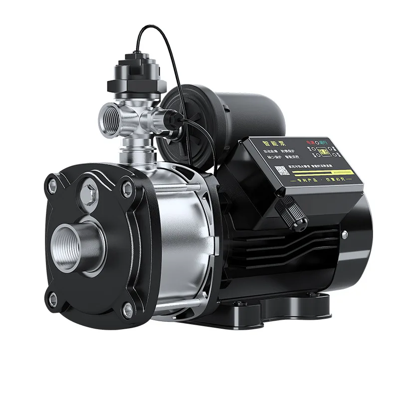 Home Silent Booster Pump Fully Automatic Intelligent Tap Water Whole House Pipeline Stainless Steel Booster Pump 220V