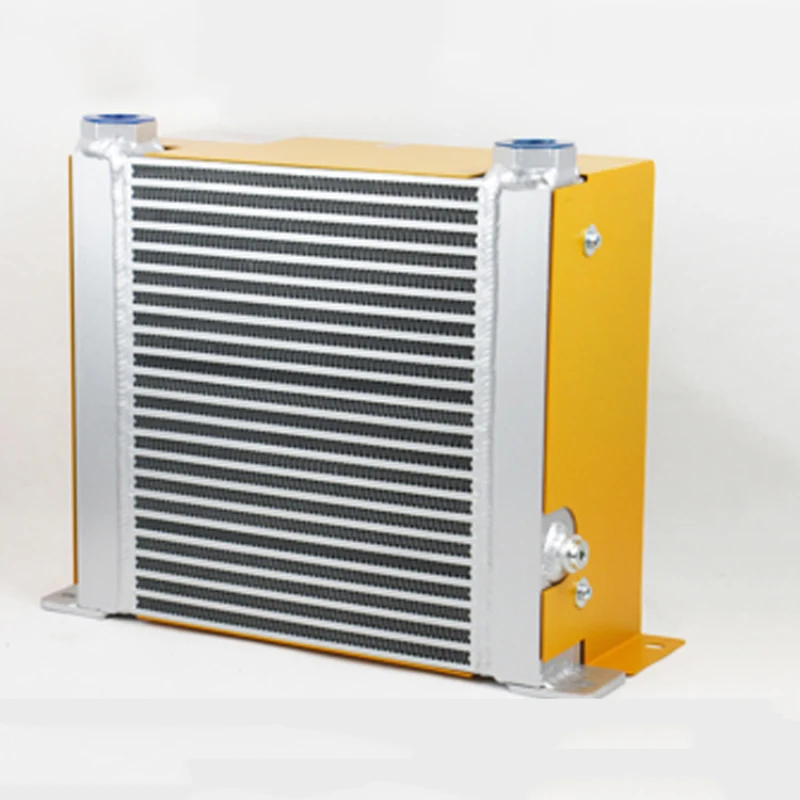 Cooler Air-Cooled Oil Radiator 24V/12V/220V/380V Truck-Mounted Crane Modified Fuel Tank Cooling AH1012T-CA Hydraulic Air Cooler