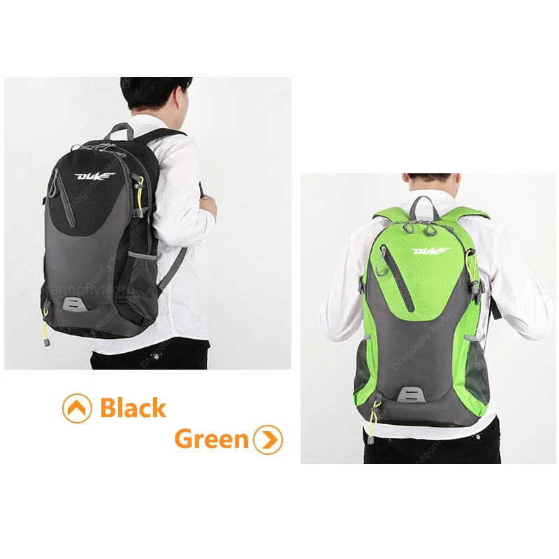 For KTM Duke 125 200 390 790 990 1190 1090 40L Large Capacity Waterproof Backpack Men/Women Ideal Hiking Cycling Travel Laptops