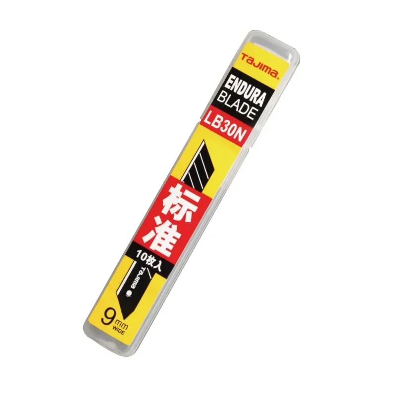 TAJIMA LB30N 10-Piece 9mm SK2 Steel Utility Knife Blades - Sharp, Durable Replacements for Cutting, Crafting, DIY Projects view 6