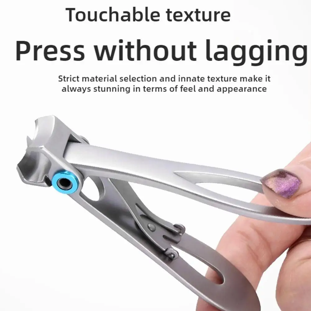 1 stücke Nagel Clippers Stahl Breite Kiefer Öffnung Zehennagel Fingernagel werkzeuge Eingewachsene Harte Maniküre Dicke Schere Cutter M8Z8