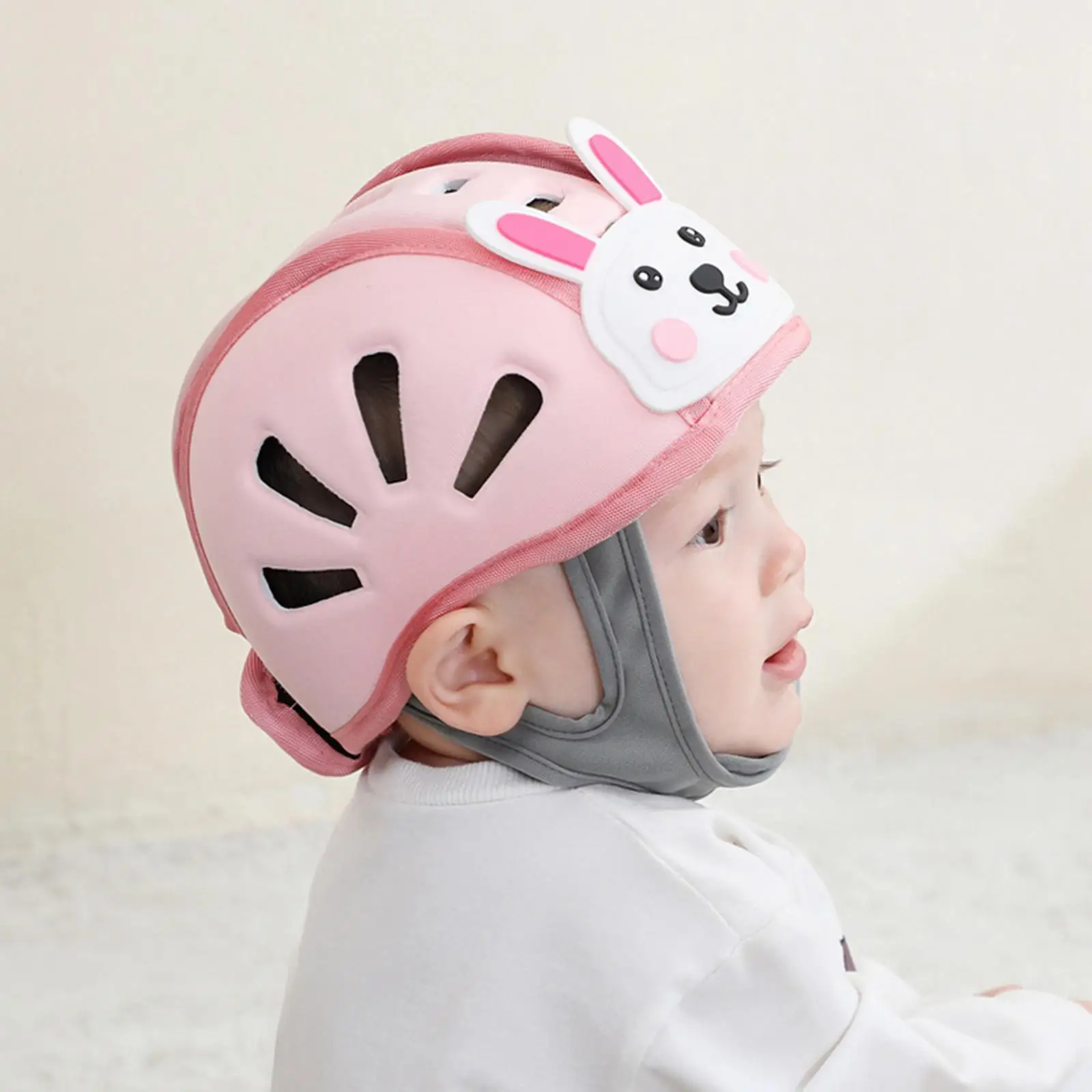 

Легкий вентилируемый защитный шлем-шапка для младенцев, противоударная мягкая шапочка для игр и прогулок на улице