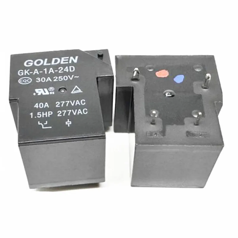 

ГОРЯЧАЯ НОВОЕ реле GK-1A-A-24D GK1AA24D 24 В 24 В постоянного тока DCV24 4PIN