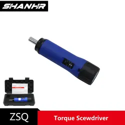 SHANHR High Precision Preset Torque Screwdriver with 4 Bits 1/4â Drive Screwdriver Set for Maintenance and Bike Repairing
