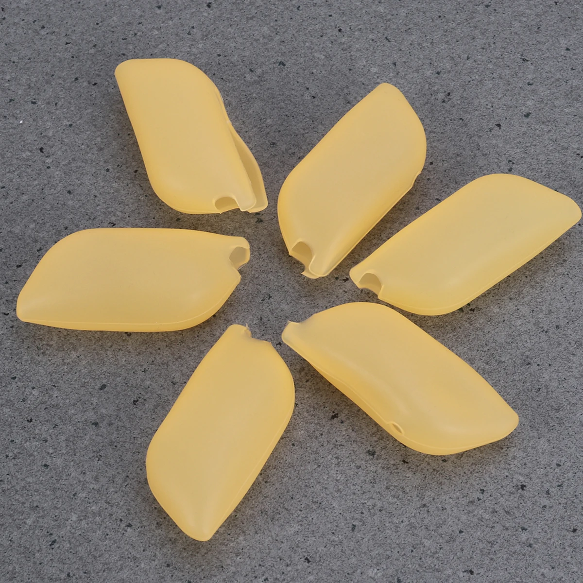 6 قطعة غطاء فرشاة الأسنان سيليكون للسفر التخييم في الهواء الطلق صحية المضادة للبكتيريا المدمجة تخزين حقيبة أدوات الزينة العناية بالأسنان #3