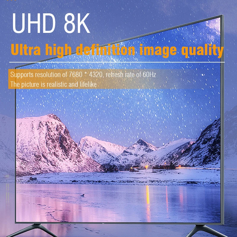 HDMI 호환 2.1 케이블 어댑터, HDTV 프로젝터 PS4 PS5 노트북 PC 화면 익스텐션, 8 K60HZ, 4 K120HZ, HDMI2.0 변환기, 48Gpbs