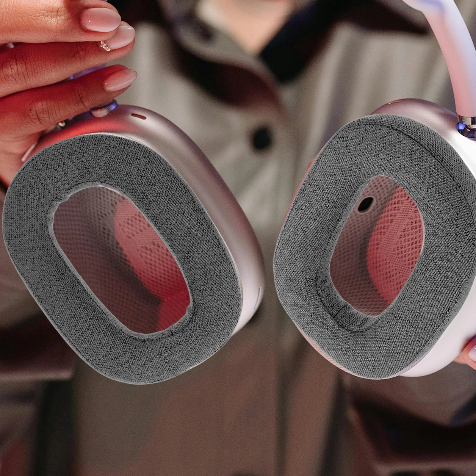 

1Pair Headphone Ear Covers for Zone Vibe 100 Soft Sponge Material Noise Reduction Improved Sound Sturdy Protection