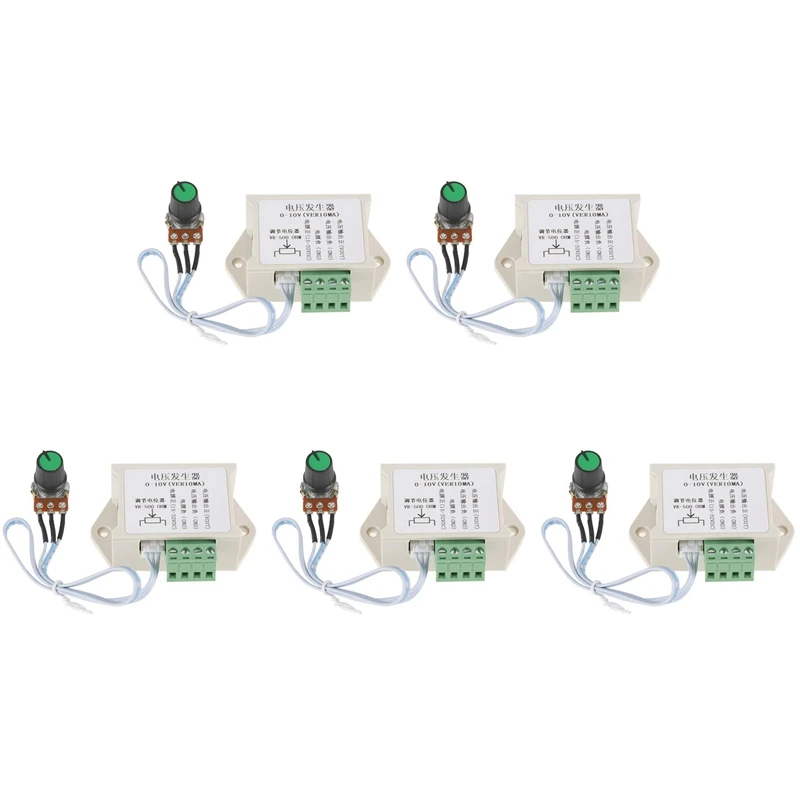 HOT SALE 2X DC Voltage Generator Module 0-10V 10MA Adjustable Analog Voltage Signal Generator For PLC MCU Industrial Controller