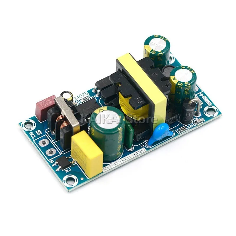 AC-DC 12V2A 24W Switching Power Supply Module Bare Circuit 100-265V to 12V 2A Board for Replace/Repair 24V1A