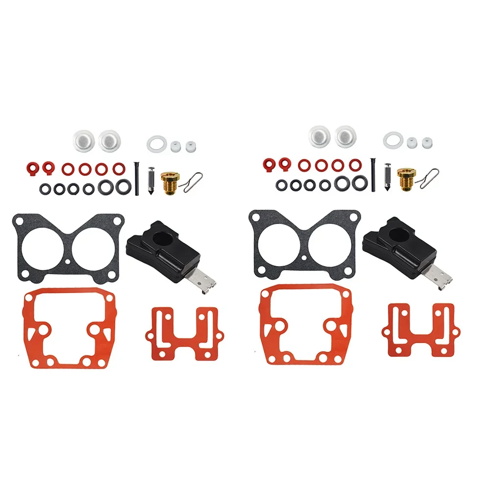HP Vergaser-Reparatursatz für Johnson Evinrude V4 85 90 100 115 125 140PS V-6 Crossflow 150 155 175 185 200 235PS 1969-2002, 2 Stück – Detail 1