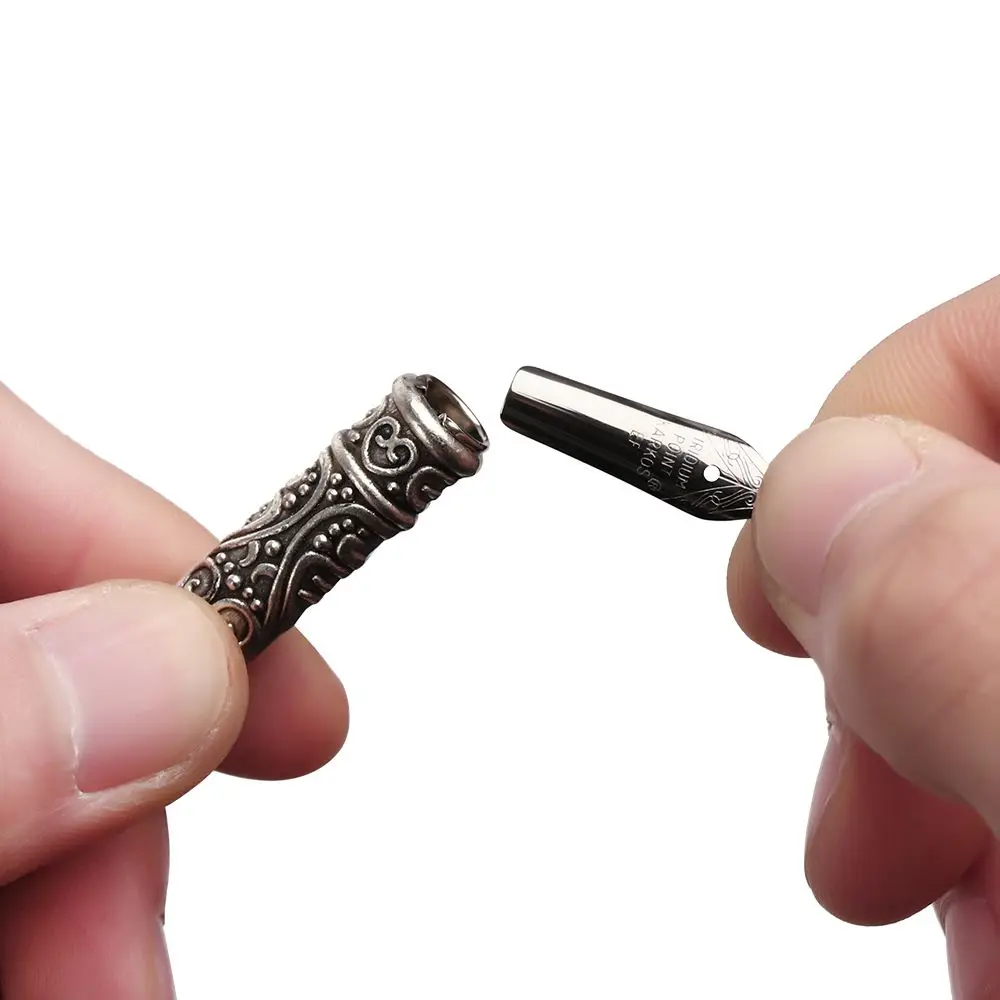 

5-наконечная фирменная каллиграфия, английская каллиграфия, подводное плавание с аквалангом, ручка с перьями, винтажное перо