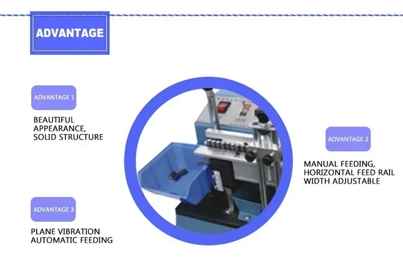 Hot selling and durable CBB capacitor cutting machine Bulk component forming machine