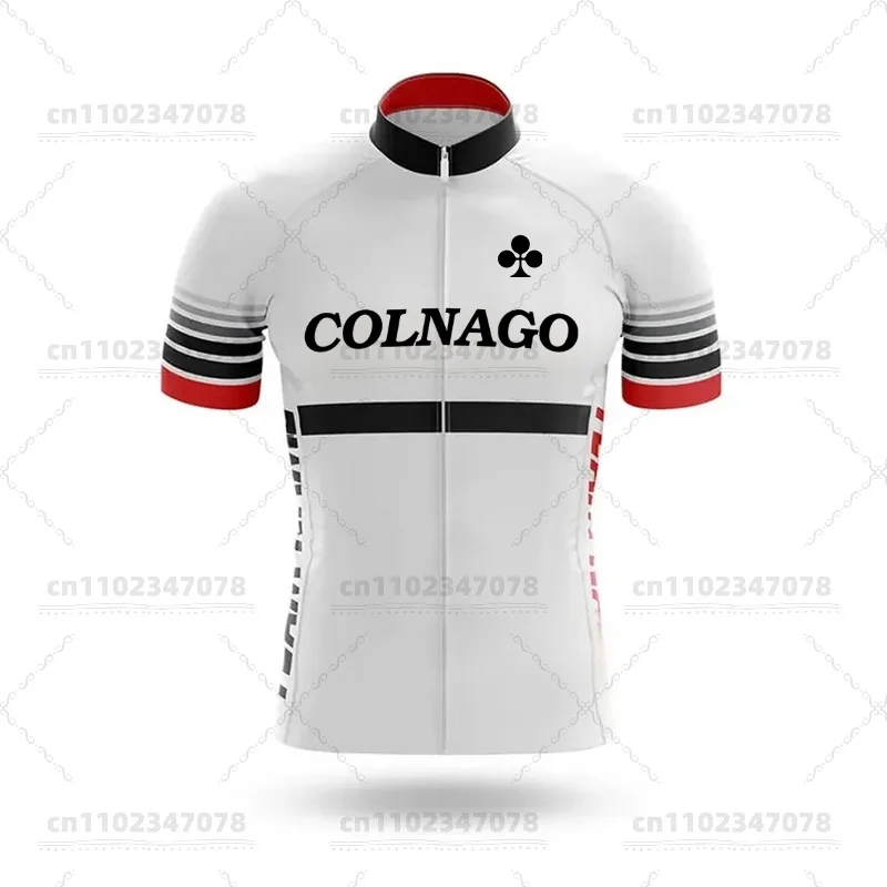 2025 ركوب الدراجات Colnago جيرسي MTB ركوب الدراجات في الهواء الطلق قصيرة الأكمام وريلة حزام السراويل الرجال Colnago الدراجات جيرسي