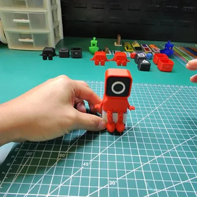 Mini Game Anime Action Figures Collection Backpack Peripheral Cosplay Toy Kids Gift Decorative 3D Printed Toys