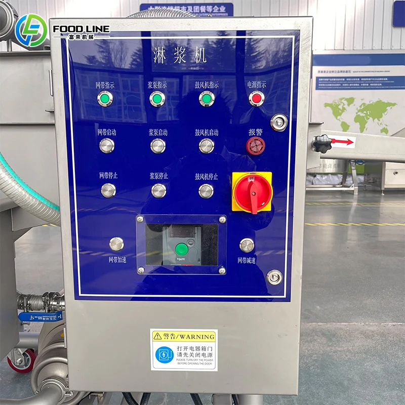 Excellent Quality Nugget Coating Machine Industrial Standard Fried Chicken Coating Machine Customized