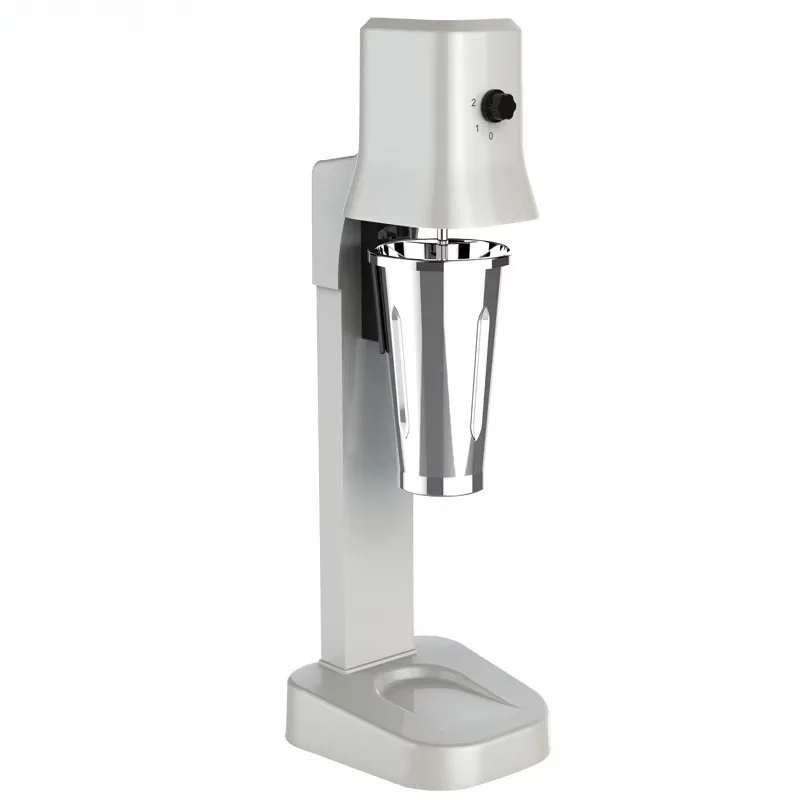 Wholesale White 150W Professional Milk Shake Maker 1L Milkshake Mixer with Stainless Steel Cup for Milk Tea Shop