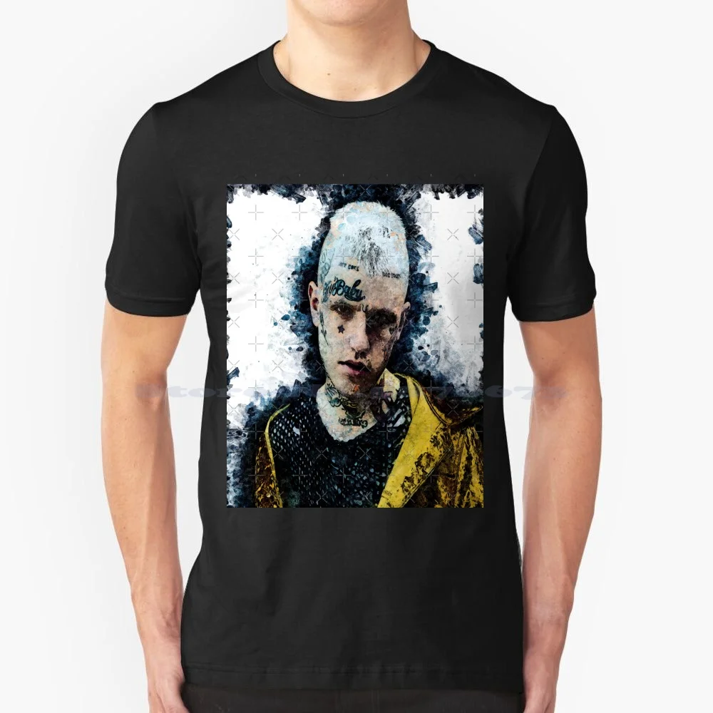 Stylish Print Color Lil Peep T Shirt 100% Cotton Tee Pumpkin Magnet Lil Peep Skin Lil Peep Desk Mats Lil Peep Mouse Lil Peep