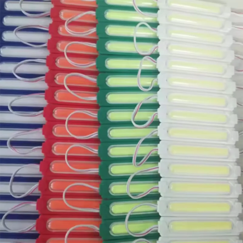 20 teile/los 24 v COB LED modul wasserdicht 2 W 6 leds wasserdichte Ip65 led-hintergrundbeleuchtung shoplight für zeichen kanal brief