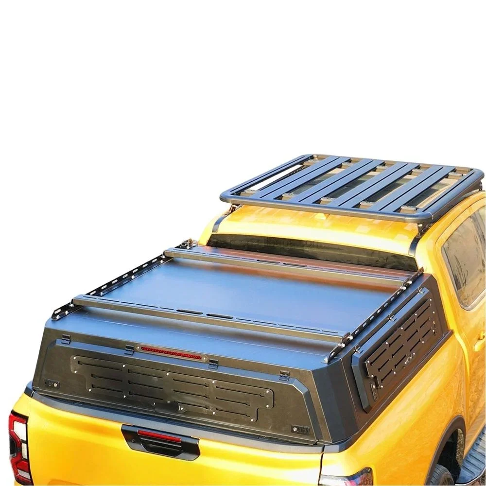 High-quality Aluminum Alloy Pickup Truck Roof Rack, Enhancing Outdoor Cargo Capacity for FORD RANGER T9!