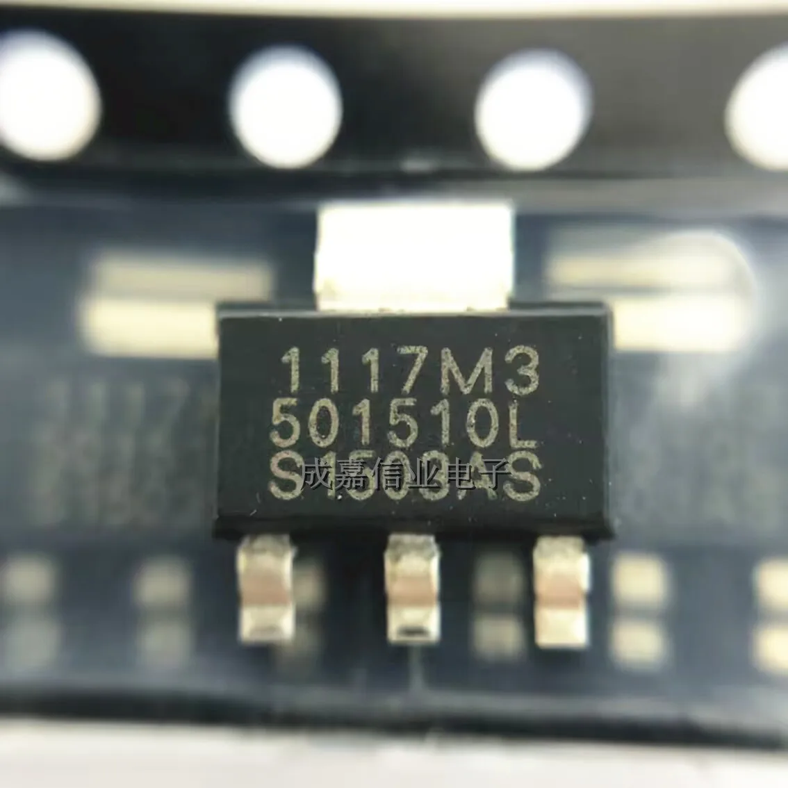 10pcs/Lot SPX1117M3-L-5-0/TR SOT-223-3 MARKING;1117M3 50 LDO Voltage Regulators 800mALOW DROPOUT PMIC - Power Management ICs