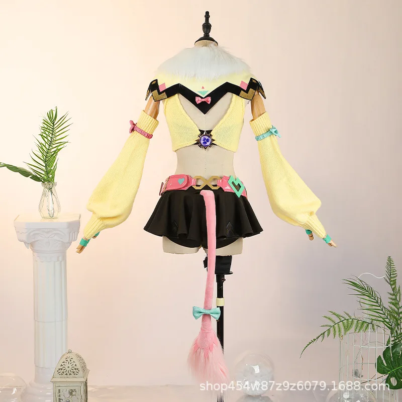 Nadehara deus cos terno valsa renata cosplay jogo anime traje feminino g5619