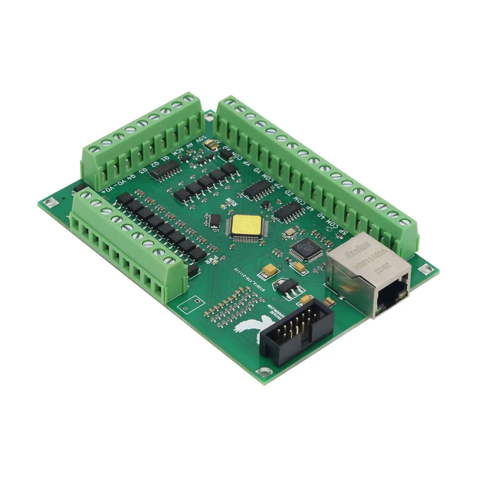 5-Axis Ethernet Motion Card Mach3 Breakout Board CNC Controller Board for Industrial CNC Milling Machine Engraver