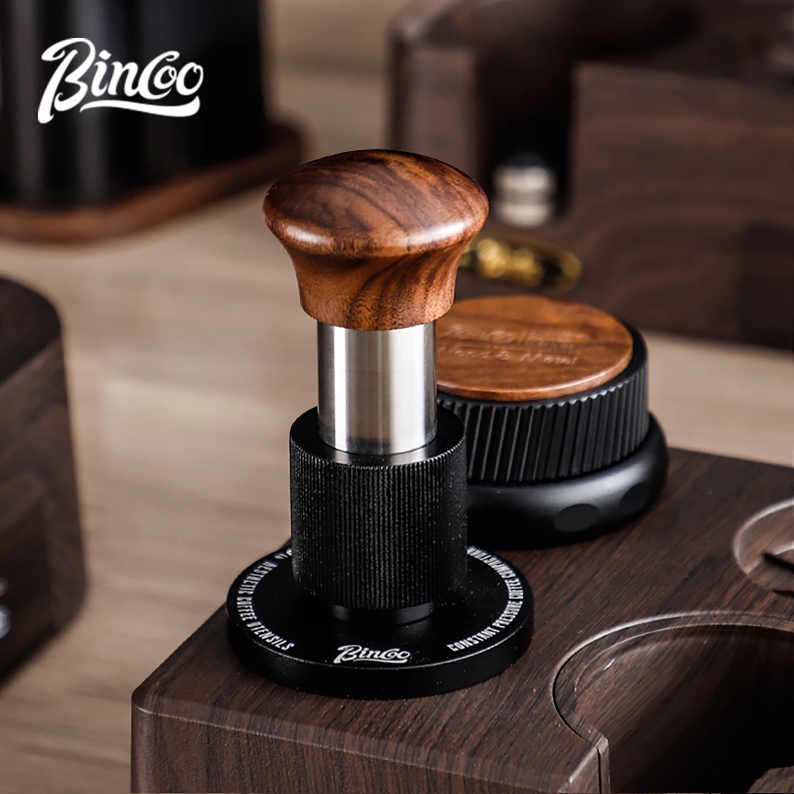 

51/58mm Coffee Tamper 30lb Constant Pressure Espresso Tamper with Calibrated Spring Loaded Coffee Leveler Home Barista Tools