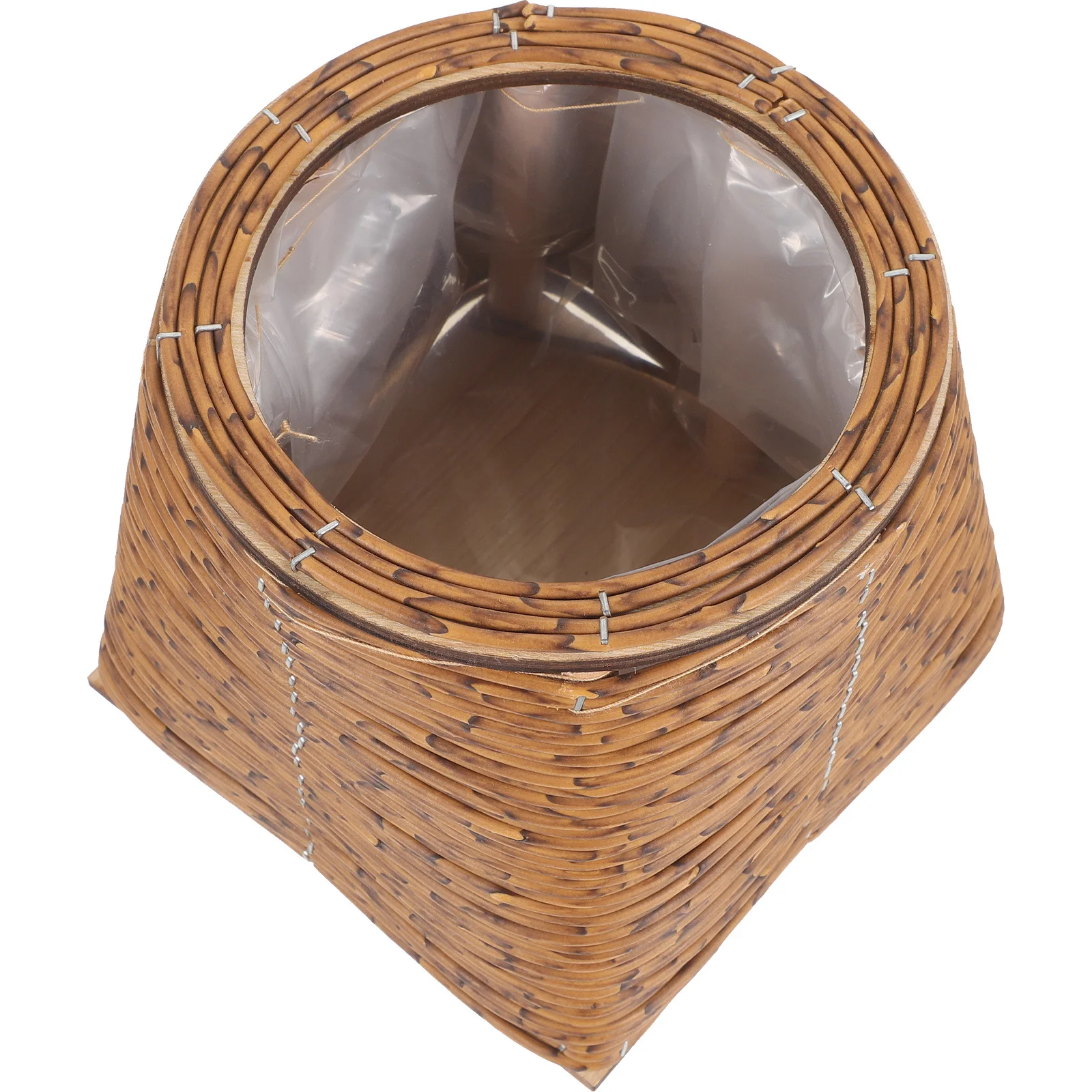 

Hand Flower Plant Storage Decor Home Rattan Rattan Woven Basket Flower Basket Use Woven Planter Garden Container