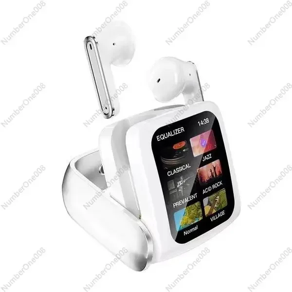 2024年新型フルタッチスクリーンbluetoothヘッドセット、ノイズリダクション、プラグインカード対応、長時間バッテリー持続、スマートbluetoothヘッドセット