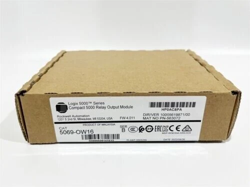 

New Factory Sealed 5069-OW16 Compact 5000 Relay Output Module