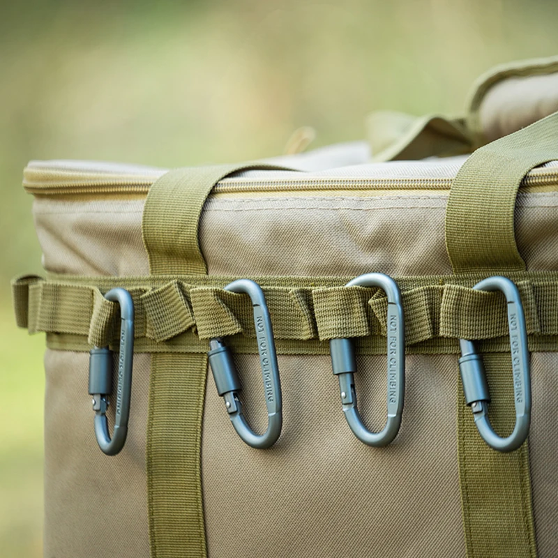 3 قطعة/6 قطعة/12ps حلقة تسلق مجموعة لمفتاح التخييم بقاء EDC في الهواء الطلق المفاتيح كليب سبائك الألومنيوم التكتيكية حلقة تسلق هوك حلقة تسلق