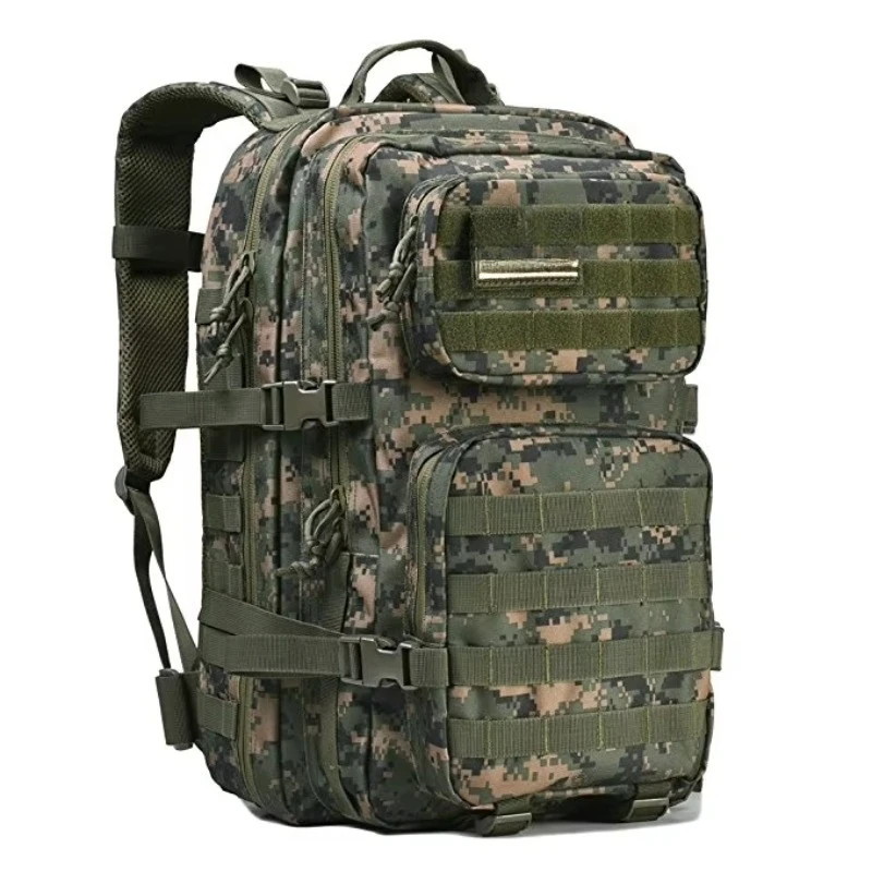 

Waterproof nylon tactical backpack with zipper seal, multi-color sports gym fitness fashion style