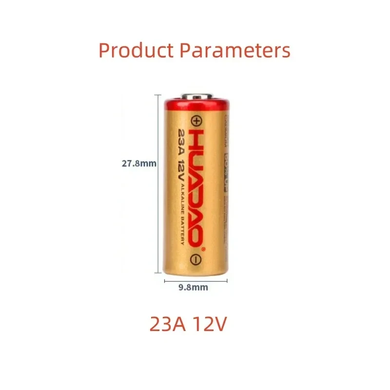 Pila 23A 12V para Alarmas de Picada y Mandos a Distancia
