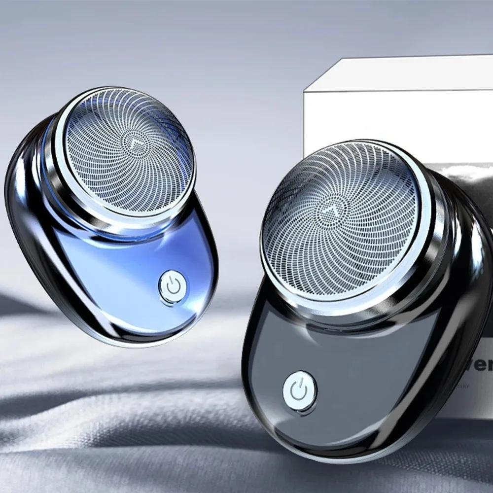 new Mini Electric Travel Shaver Washable Waterproof Pocket Size Shaver USB Rechargeable Rechargeable Shaver Men